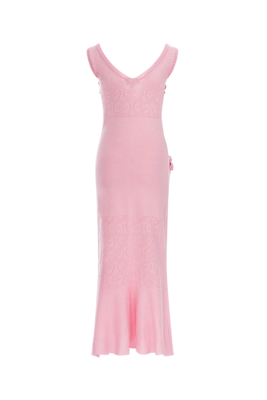 andreeva women's pink knit dress