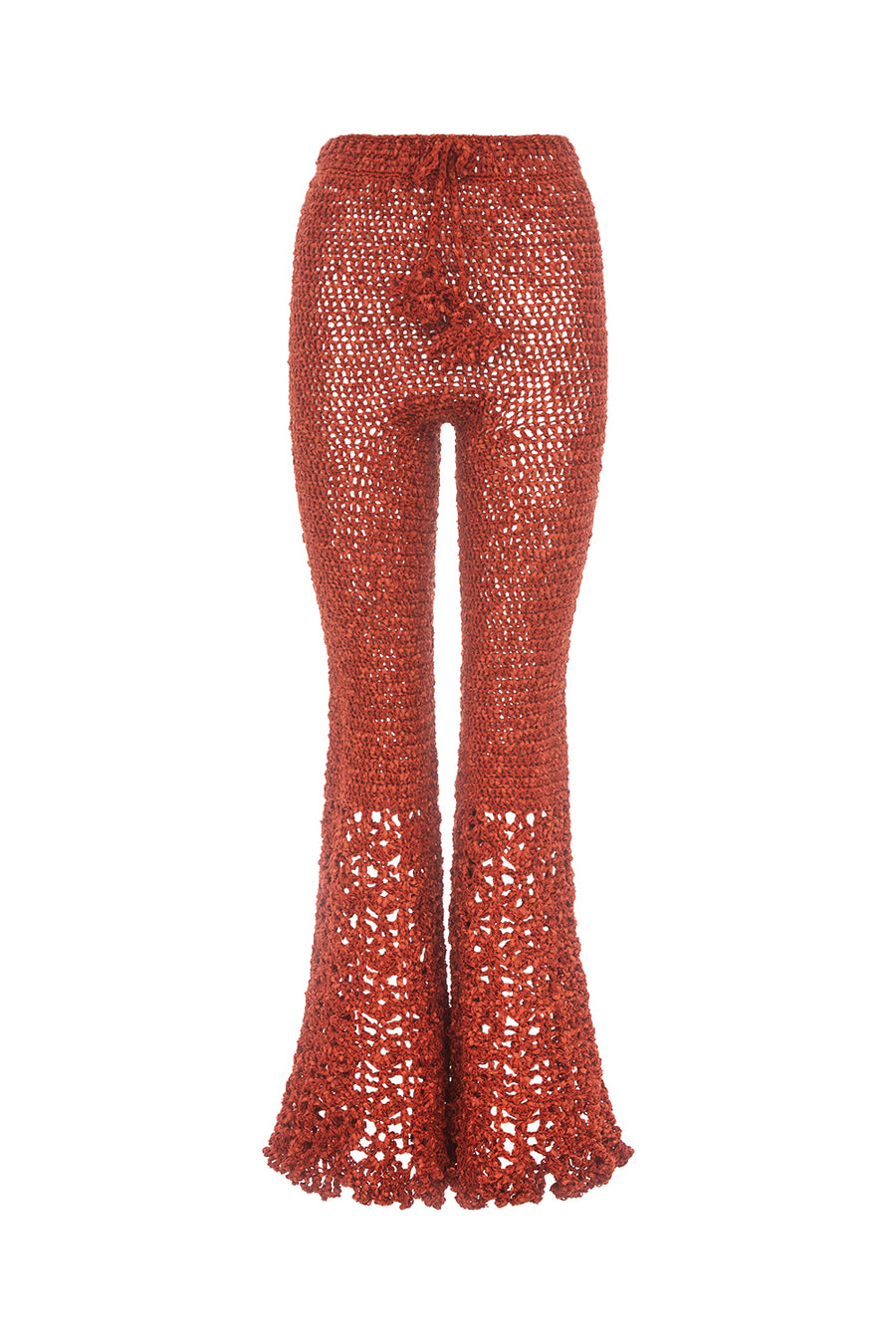 andreeva women's crochet wide pants