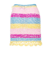 Bird of Paradise Handmade Mini Crochet Skirt