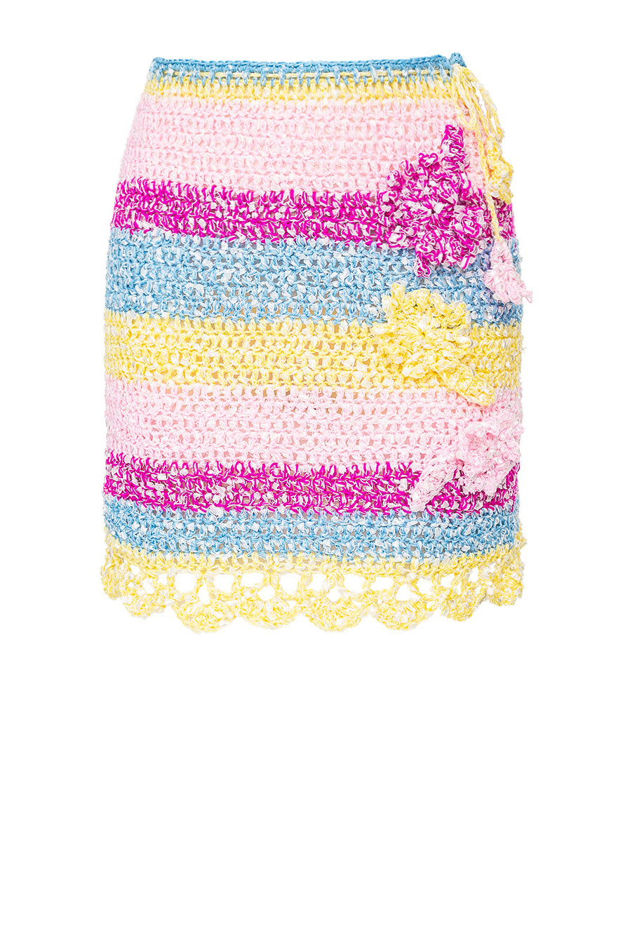 Bird of Paradise Handmade Mini Crochet Skirt