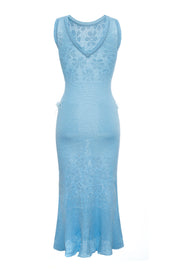 andreeva blue knit dress