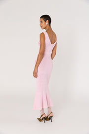andreeva women's pink knit dress