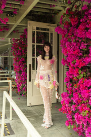 andreeva multicolor crochet top