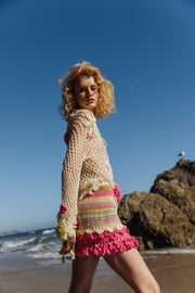 andreeva multicolor crochet top