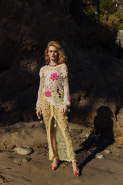 andreeva multicolor crochet top