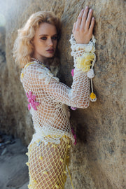 andreeva multicolor crochet top