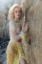 andreeva multicolor crochet top