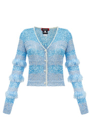 andreeva blue handmade knit sweater