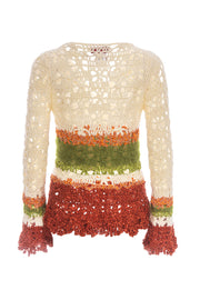 Chrysanthemum MulticolorHandmade Crochet Top