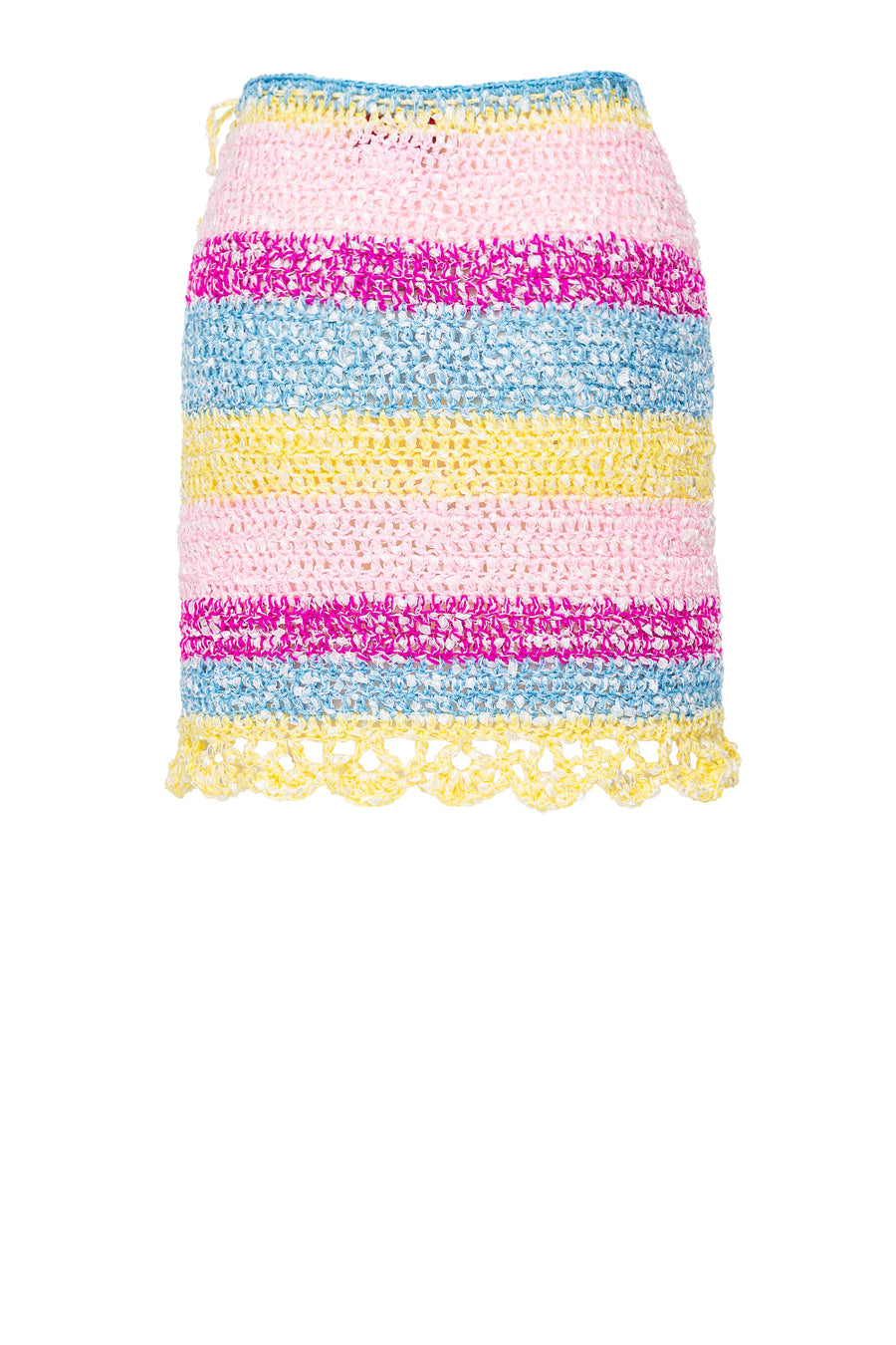 Bird of Paradise Handmade Mini Crochet Skirt