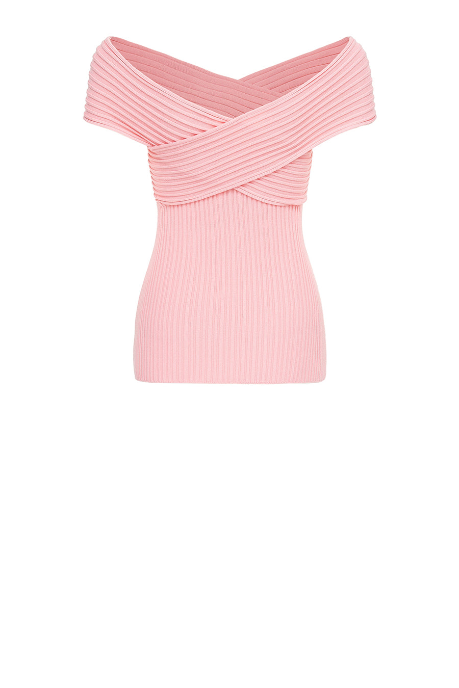 andreeva womens pink knit top