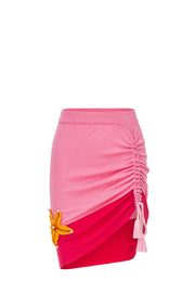 andreeva multicolor mini skirt