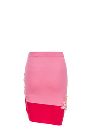 andreeva multicolor mini skirt