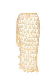 andreeva womens aqua blue crochet cover up