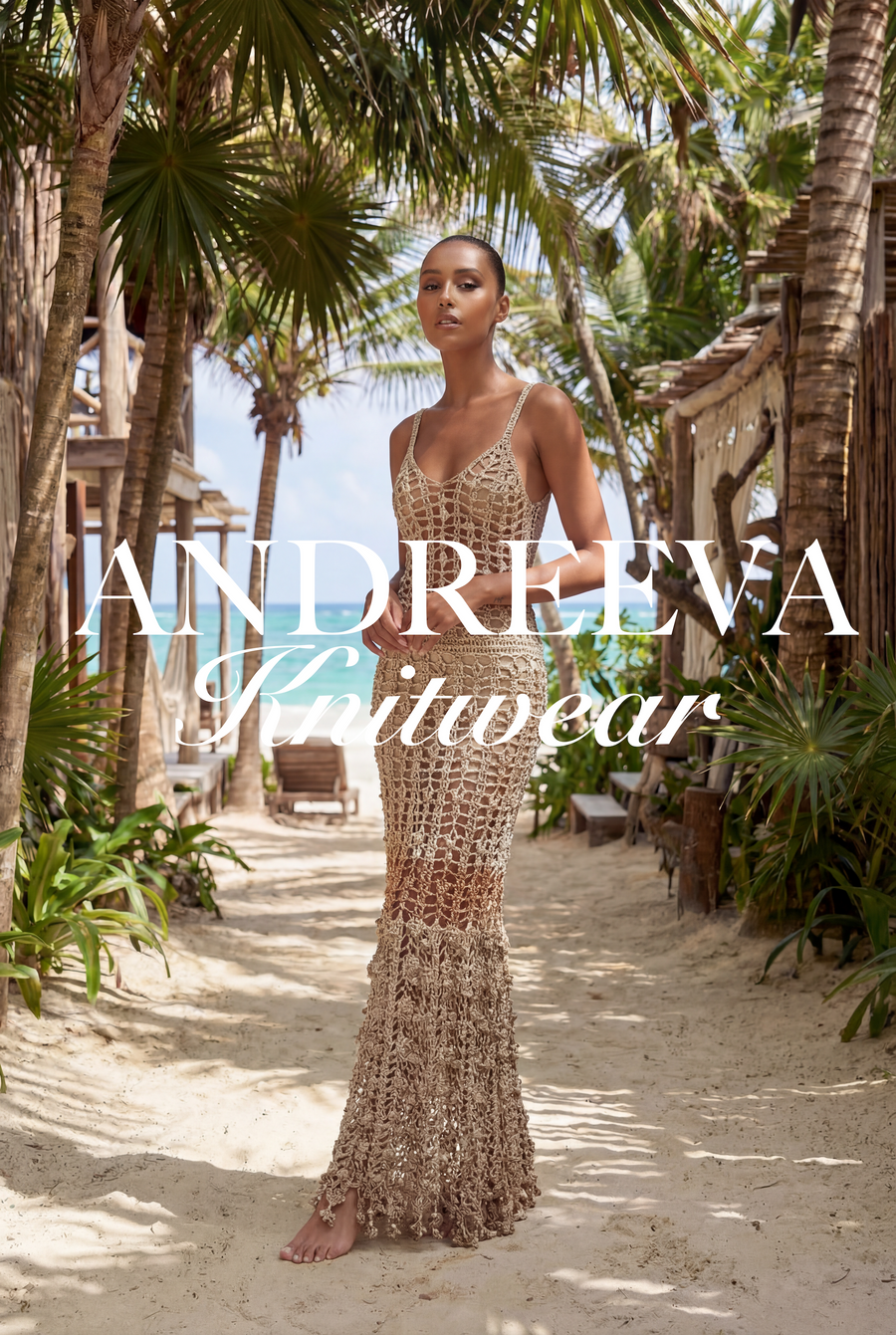 ANDREEVA | Vanilla Handmade Crochet Dress ANDREEVA | Vanilla Handmade Crochet Dress