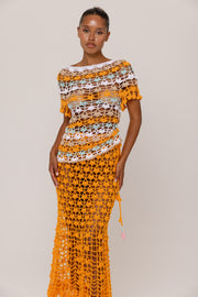 andreeva womens multicolor handmade crochet top