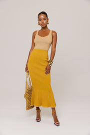 andreeva womens gold knit dress