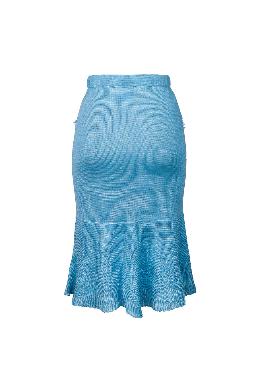 andreeva blue knit skirt