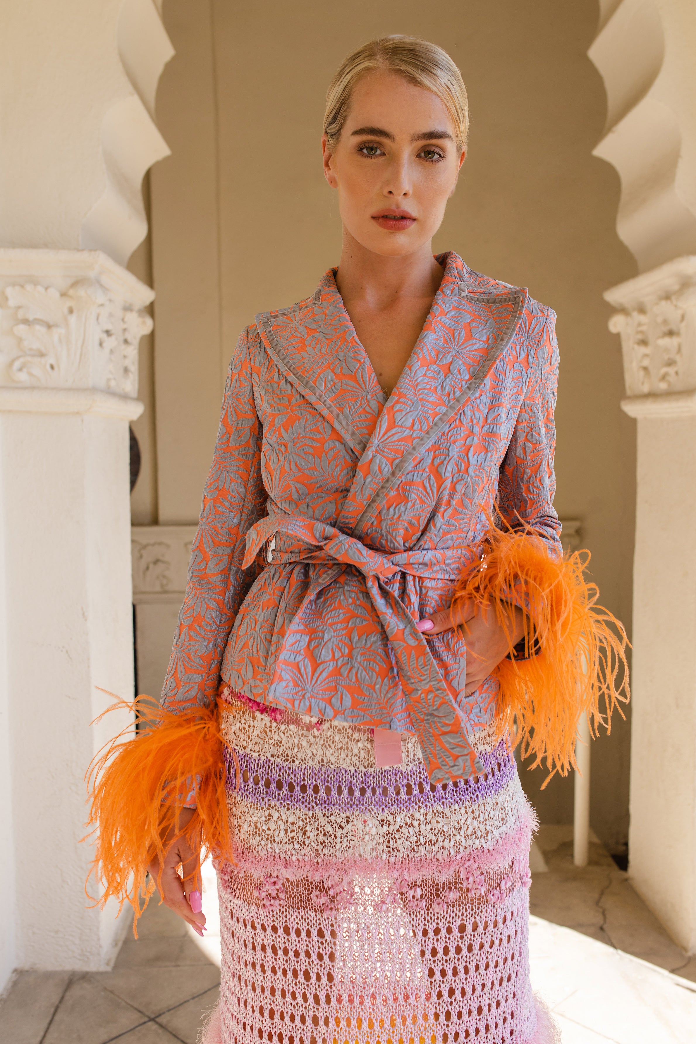 ANDREEVA| California Knit Handmade Dress